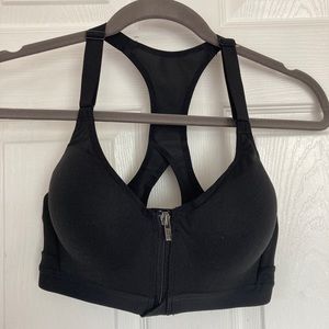 VICTORIA SECRET SPORTS BRA black size 34B